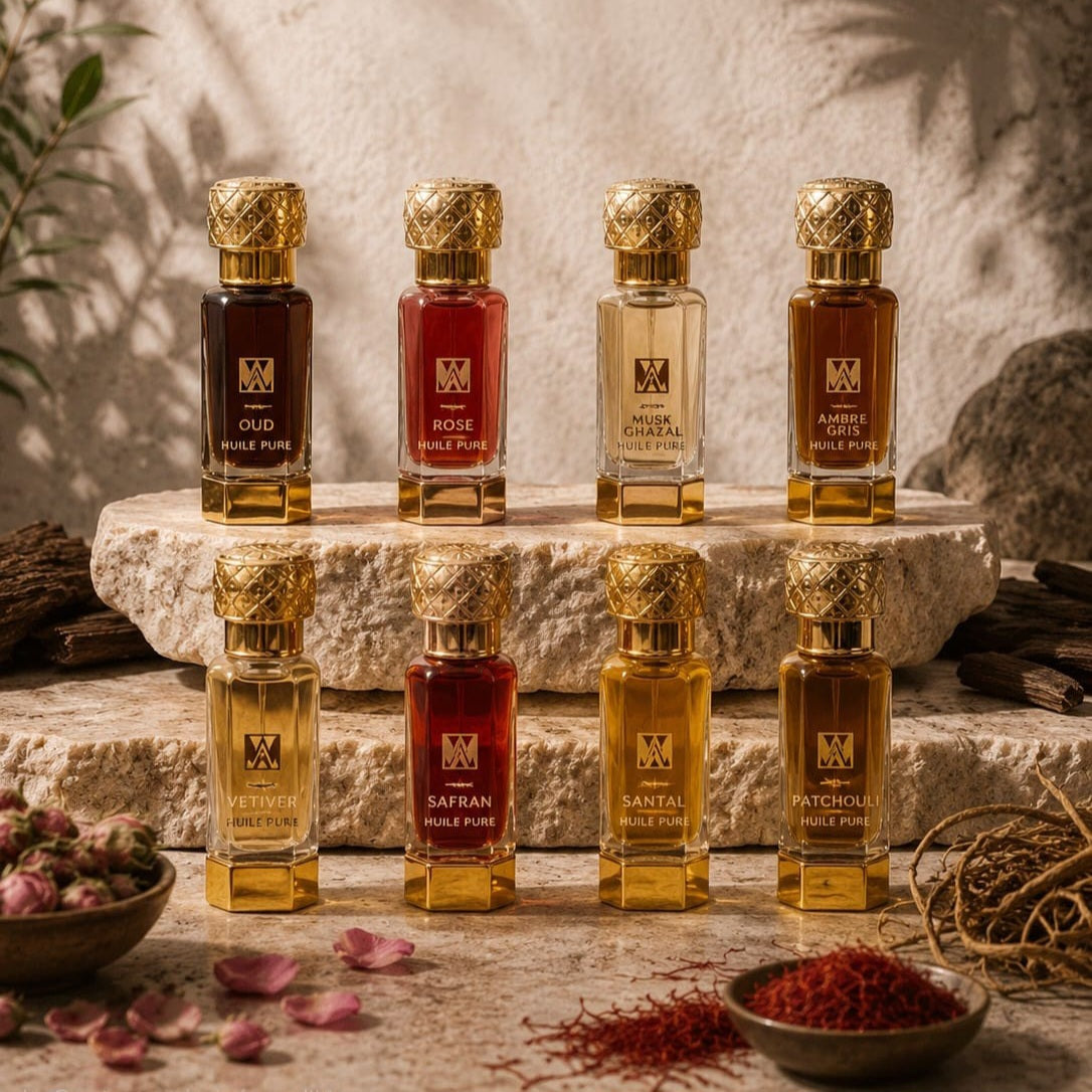 Huiles et essences rares